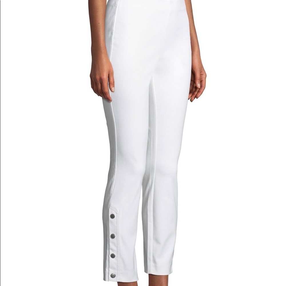 Rag & Bone cropped side snap pant